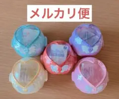 クリアコンパクトケース　全5種セット　ガチャ