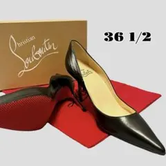 新品未使用品✨クリスチャンルブタン　ピンヒール　パンプス　23.5