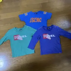 DIESEL Tシャツ 3枚セット 80〜100cm