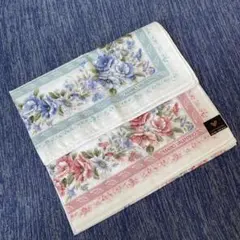 MARIO VALENTINO ハンカチ 2枚セット 花柄のサムネイル