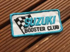 【70's SUZUKI ブースタークラブ ワッペン】ビール スズキ