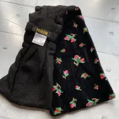 FEILER フェイラー マフラー 花柄 ブラックのサムネイル