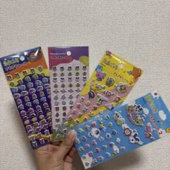 ★セリア★たまごっち★プチプチシール プチプチシール2 4種類まとめセット