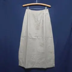 ⚪ISSEY MIYAKE ⚪リネンコットンステッチ風デザイン マキシ丈 Mのサムネイル