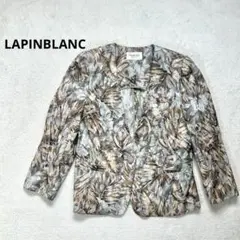 【LAPINBLANC 】M フローラルテーラードジャケット 薄手　春秋