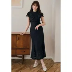 herlipto Floral Lace Mermaid Skirtのサムネイル