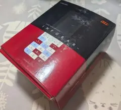 SIMフリー INFOBAR xv KYX31 錦鯉 本体 箱・付属品付