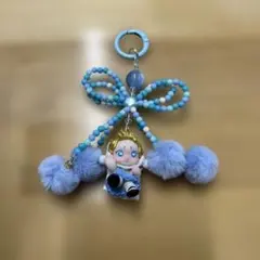 スカルパンダ　アリス　フィギュア　ポンポン　キーホルダー