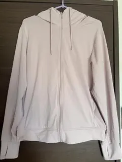 【UNIQLO ユニクロ】エアリズムUVカットメッシュパーカ ピンク L