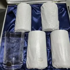 【未使用】BOHEMIA GLASS ボヘミアグラス ５客セット