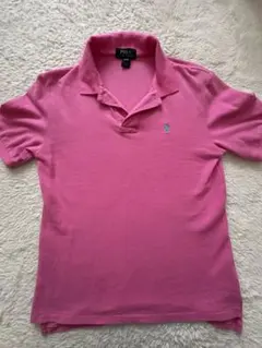 Polo Ralph Lauren ピンク ポロシャツ 160/80