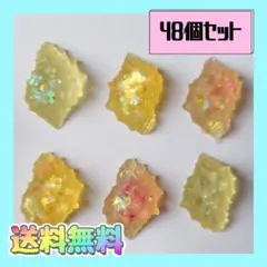 即購入OK　新品《ハンドメイド》貝殻　ホラ貝　　プラパーツ　デコパーツ　48個