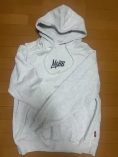 MOBB グレー フード付きパーカー