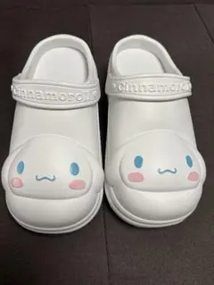 シナモロール　厚底　サンダル　ホワイト Lサイズ　新品のサムネイル