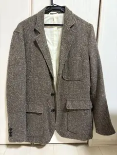 GLOBAL WORK テーラードジャケット L ブラウン系