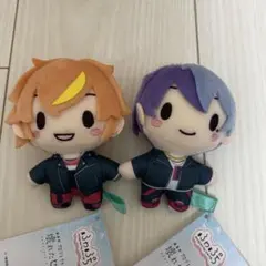 【東雲彰人 & 青柳冬弥】ふわぷち マスコット Vivid BAD SQUAD