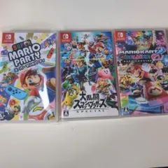 任天堂スイッチ 大人気タイトル マリオ3本セット まとめ売り バラ売り‪✕‬