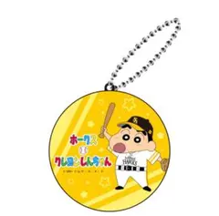 福岡ソフトバンクホークス　クレヨンしんちゃん ボイスラバー ストラップ