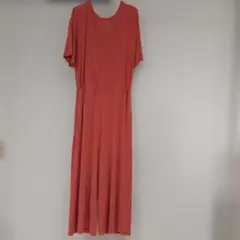AZUL by moussy オールインワン つなぎ ワイドパンツ オレンジ Mのサムネイル