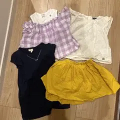 女の子　夏服　4点セット　95.100