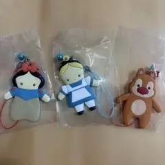 ディズニー キャラクター ストラップ 3個セット