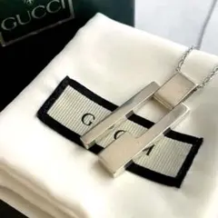 グッチ GUCCI 925 ネクタイ用 タイピン シルバー OT716 - メルカリ