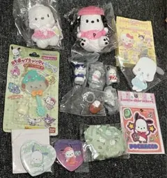 サンリオ　ポチャッコ　まとめ売り☆マスコット、めじるしアクセサリー、チャーム