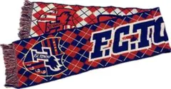 【美品】FC東京 ニットマフラー 旧ロゴ　Jリーグサッカー