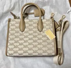 MICHAEL KORS MIRELLA キャメルマルチ ショッパー XBODY