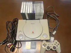 PlayStation (PS1) 本体とゲームソフト　<まとめ売り>