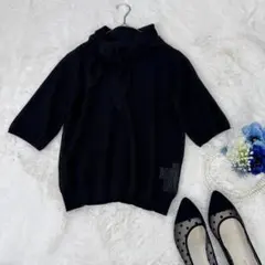 foxey カットソー 半袖 薄手ニット Tシャツ 38 - メルカリ