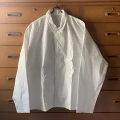 h MUJI LABO 綿混ストレッチ　シャツ　s-m