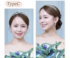 イヤリング リーフ シルバー ビジュー 結婚式 二次会 パーティ 新品