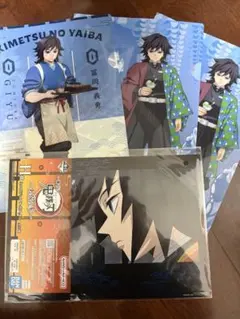 冨岡義勇 セブン クリアファイル 一番くじ ミニビジュアルポスター 鬼滅の刃