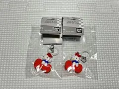 ガチャ　ハローキティ アメリカンデザインめじるしアクセサリー　リボン ver.