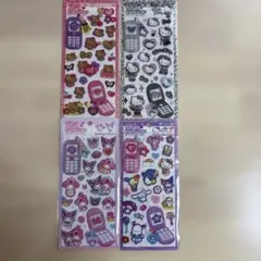 新品未開封　正規品　平成はっぴーフォン　シール　日焼けキティ　サンリオ　マイメロ