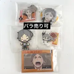 【最終値下げ】菅原孝支 ハイキュー‼︎ まとめ売り5点/缶バッジ、キーホルダー等