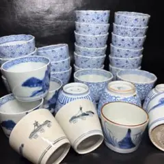 古伊万里　七賢人①　湯呑み　向付　冨貴長春　骨董 古伊万里 七賢人① 湯呑み 向付 冨貴長春 骨董 - メルカリ