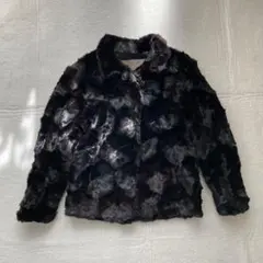 SAGAMINK ROYAL ファーコート ショート 金タグ