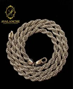 AVALANCHE 925 5mmロープチェーン ネックレス 50cmのサムネイル