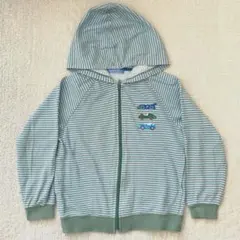 familiar ファミリア　ボーダー　フード付パーカー　車　120