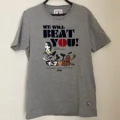 サッカージャンキー　soccerjunky グレー　Tシャツ　Lサイズ メンズ