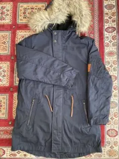 ZARAキッズ 男の子 140 中綿コート ジャンパー ネイビー