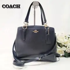 極美品☆COACH2WAYレザーハンドバッグミネッタクロスボディ/チェーン