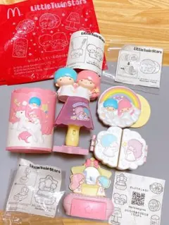 リトルツインスターズ 2019 ハッピーセット　全種類　6点