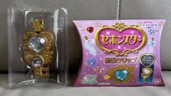 セボンスター 前髪クリップ エンジェルキー ラッキー宝石 ダブル宝石 レア