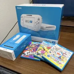 【美品】任天堂 Wii U 本体 プレミアムセット ソフト付き