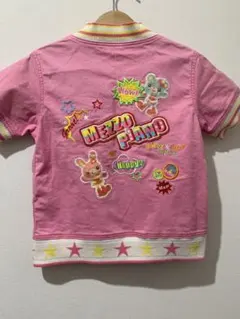 【メゾピアノ ピンク半袖トップス 120cm】