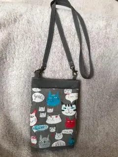 2868 ハンドメイド スマホショルダーバッグ
