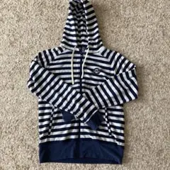 ATHLETA ストライプパーカー Lサイズ